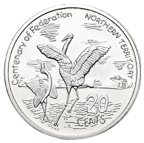 2001 20c Federation Northern Territory Coin Pack
