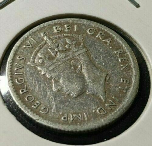 Canada NEWFOUNDLAND 1940 C 5 Cents KM# 19 Cleaned #1143   9A