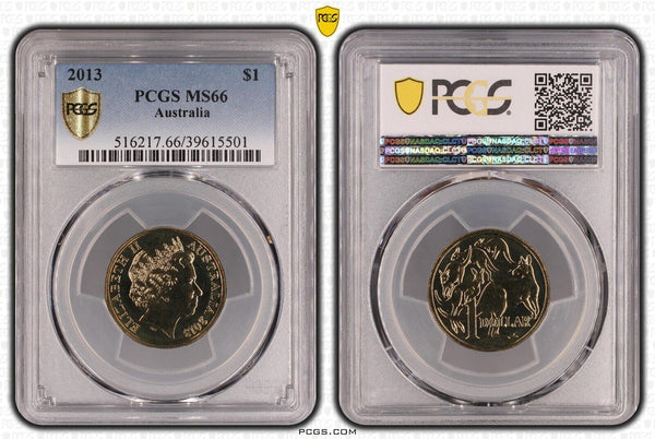 2013 One Dollar $1 Australia PCGS MS66 GEM UNC #1926