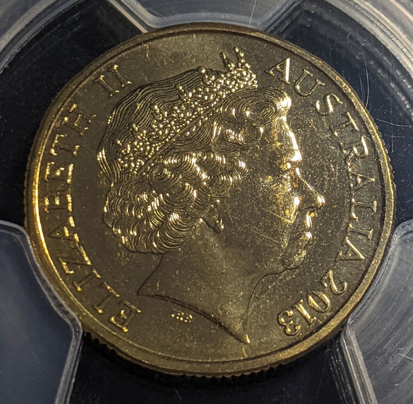 2013 One Dollar $1 Australia PCGS MS66 GEM UNC #1926