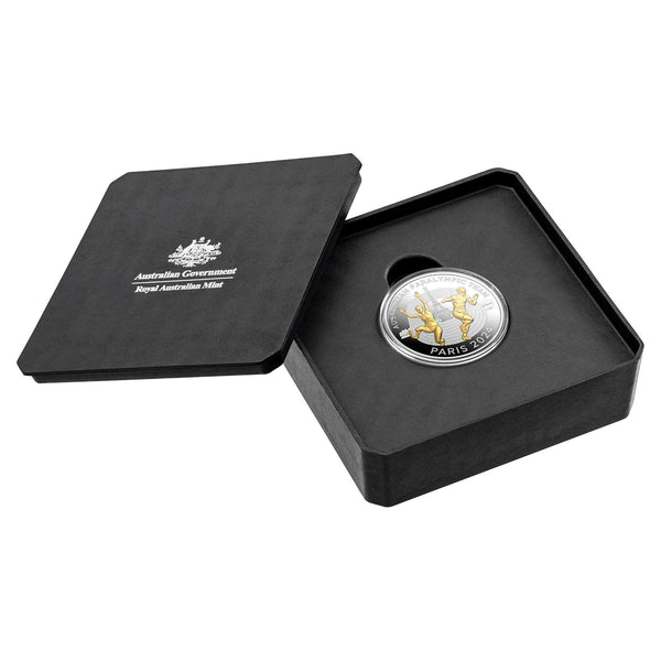 2024 $5 Australian Paralympic Team
Selectively Gold-Plated Silver Proof Coin