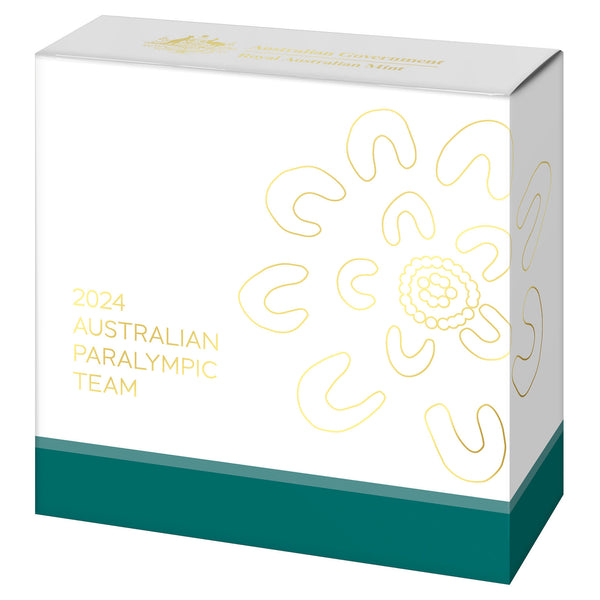 2024 $5 Australian Paralympic Team
Selectively Gold-Plated Silver Proof Coin