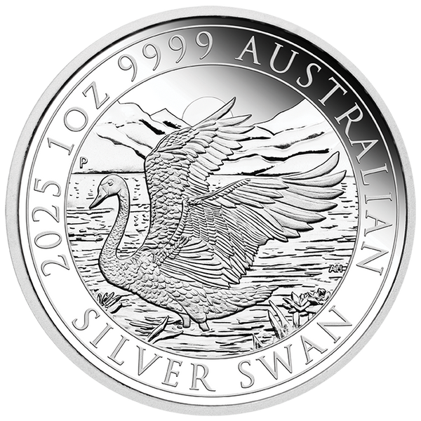 Perth ANDA Money Expo 2025 - Australian Swan 2025 1oz Silver Proof Coin