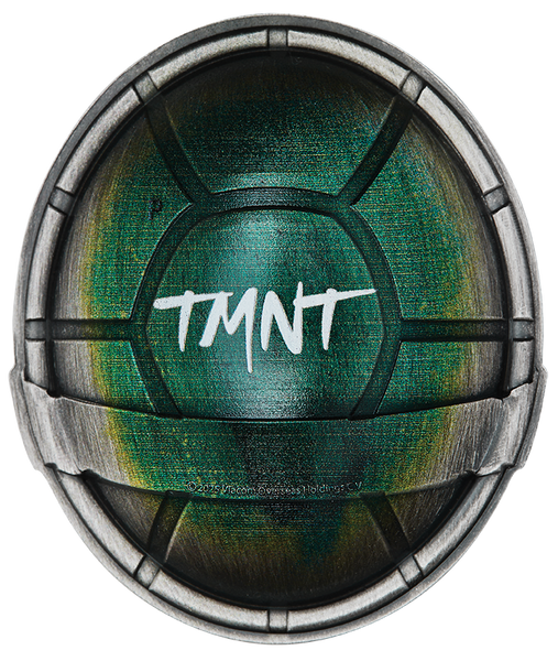 Teenage Mutant Ninja Turtles Domed Shell 2025 1.5oz Silver Antiqued Coloured Coin