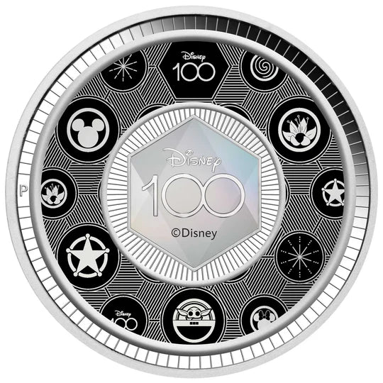 2023 Disney 100th Anniversary 1/2oz Silver Proof Coloured Coin