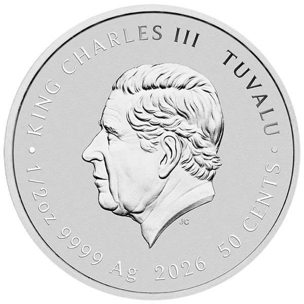 Dune - House Atreides 2026 50c 1/2oz Silver Coloured Coin