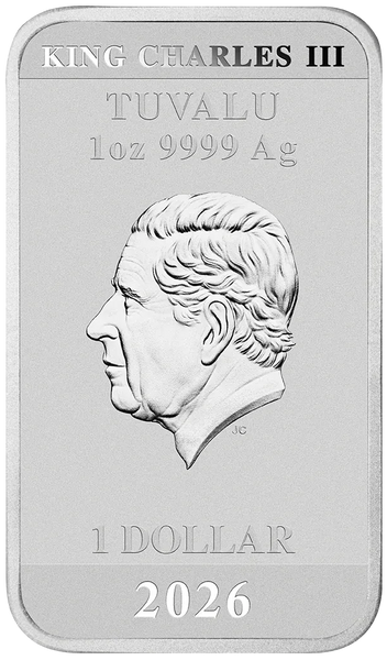 Stranger Things - Season 4 2026 $1 Colour Rectangular 1oz Silver Uncirculated Coin