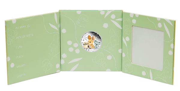 2026 1/2oz Newborn Baby Silver Proof Coloured Coin