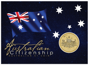 Australian Citizenship 2026 Coin In Card