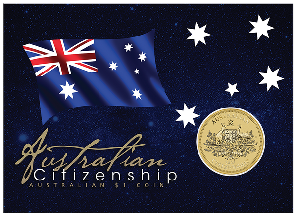 Australian Citizenship 2026 Coin In Card