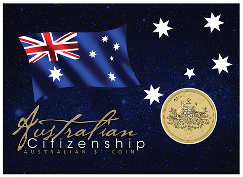 Australian Citizenship 2026 Coin In Card