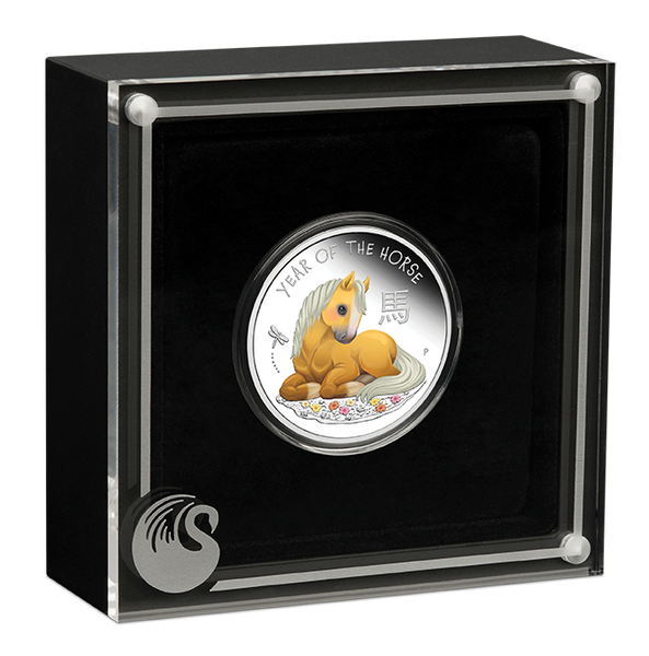 Baby Horse 2026 1/2oz Silver Proof Coloured Coin
