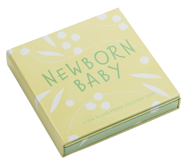 2026 1/2oz Newborn Baby Silver Proof Coloured Coin