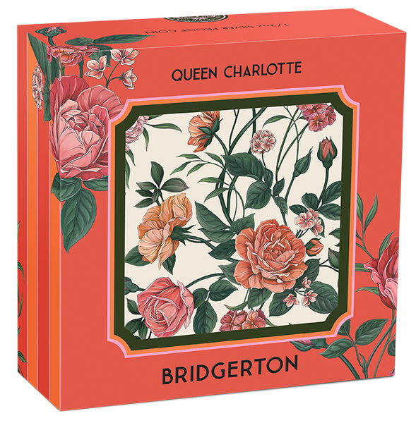 2026 1/2oz Bridgerton Queen Charlotte Silver Proof Coin