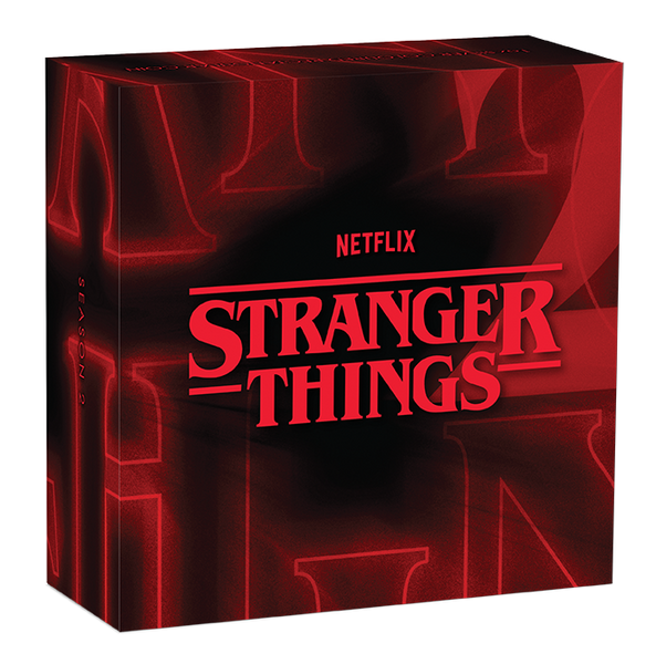 Stranger Things - Season 2 2026 1oz Silver Coloured Rectangular Coin