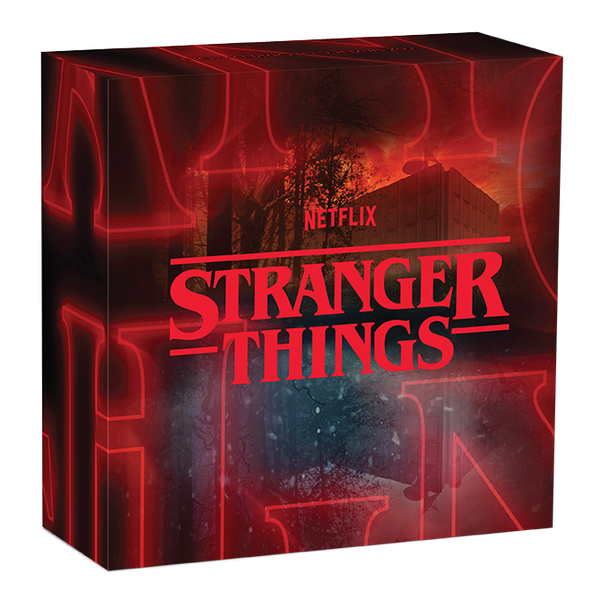 Stranger Things - The Upside Down 2026 1oz Silver Coloured Coin