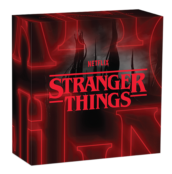 Stranger Things - Villains 2026 2oz Silver Antiqued Coloured Coin