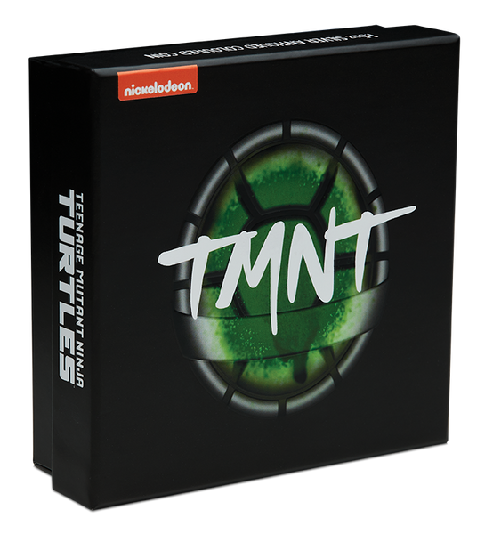 Teenage Mutant Ninja Turtles Domed Shell 2025 1.5oz Silver Antiqued Coloured Coin