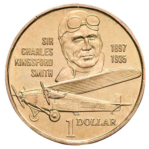 1997 $1 Charles Kingsford Smith Large Portrait Coin Pack