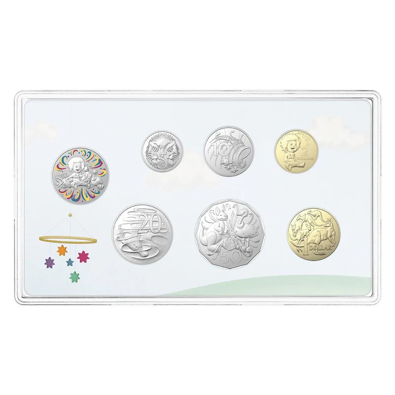 2022 Baby Coins Uncirculated Six Coin Baby Year Mint Set