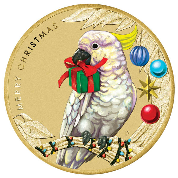 2021 Merry Christmas Stamp and Coin Cover PNC - Perth Mint