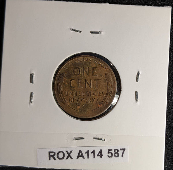 USA 1947 S One Cent KM# A132 #587 #28A