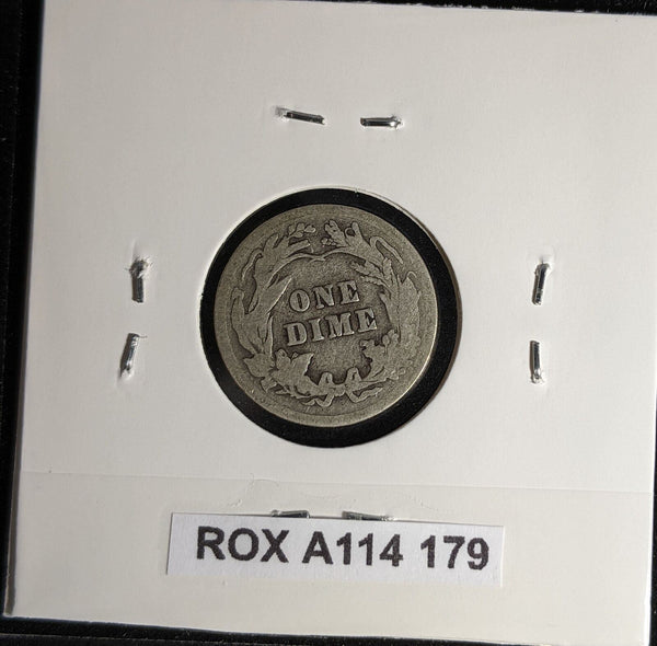 USA 1908 Dime KM# 113 Cleaned #179 #28B