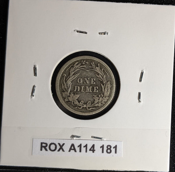 USA 1911 Dime KM# 113 Cleaned #181 #28B