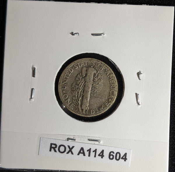 USA 1927 S Dime KM# 140 Cleaned #604 #28B