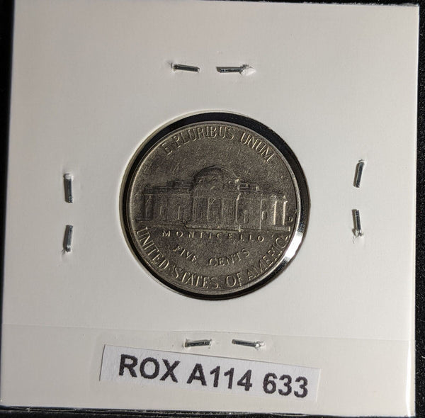 USA 1964 D Nickel KM# A192 Scratches #633 #28C