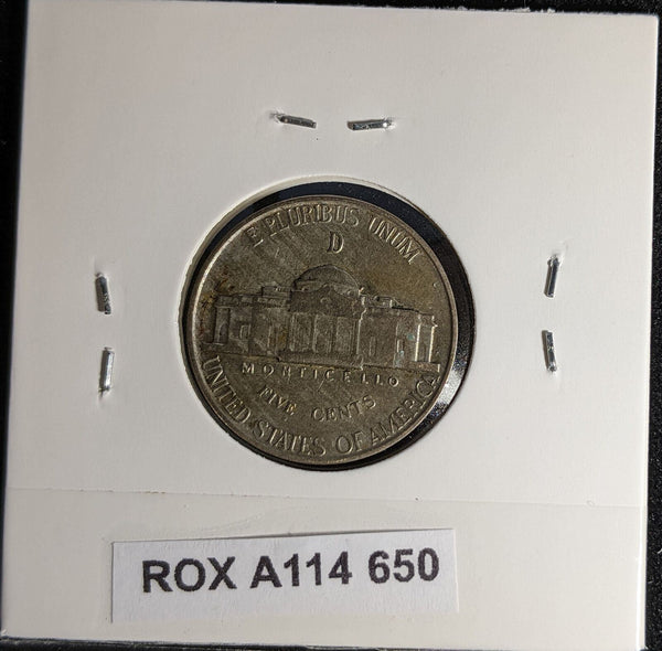 USA 1943 D Nickel KM# 192a #650 #29A