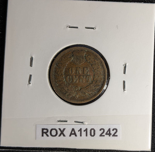 USA 1890 Cent KM# 90a Rim Damage #242 #29A