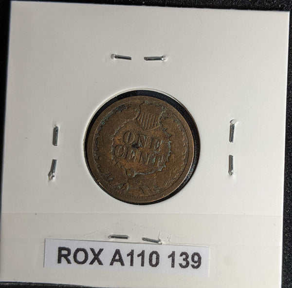 USA 1896 Cent KM# 90a Corroded #139 #29B