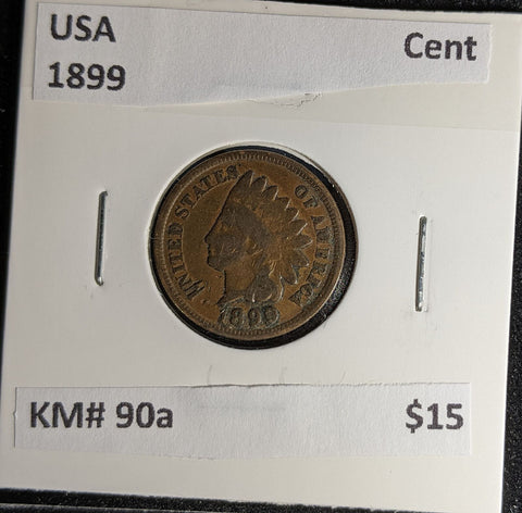 USA 1899 Cent KM# 90a #149 #29B