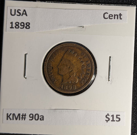 USA 1898 Cent KM# 90a #147 #29B