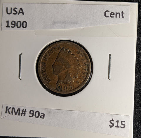 USA 1900 Cent KM# 90a #280 #29B