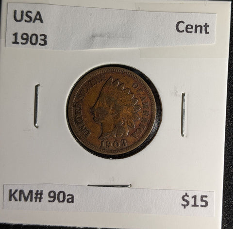 USA 1903 Cent KM# 90a #217 #29C