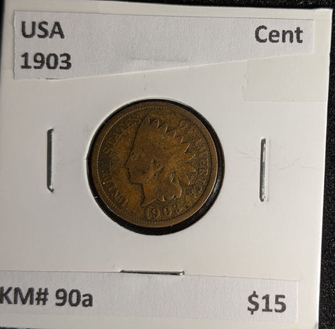 USA 1903 Cent KM# 90a #283 #29C