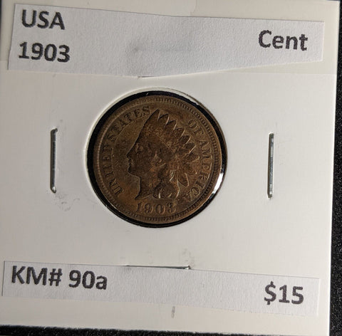 USA 1903 Cent KM# 90a #006 #29C