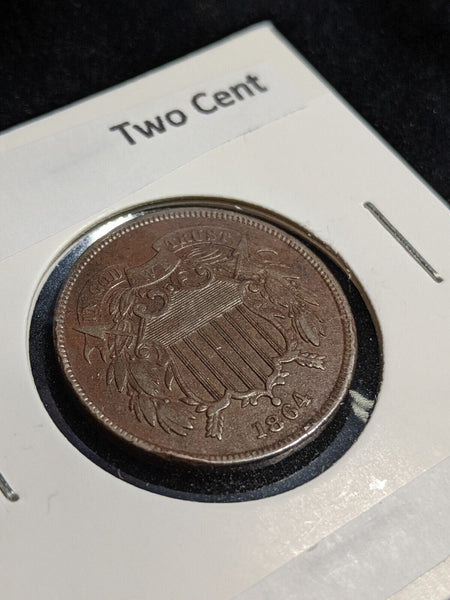 USA 1864 Two Cent KM# 94 #242 #31A