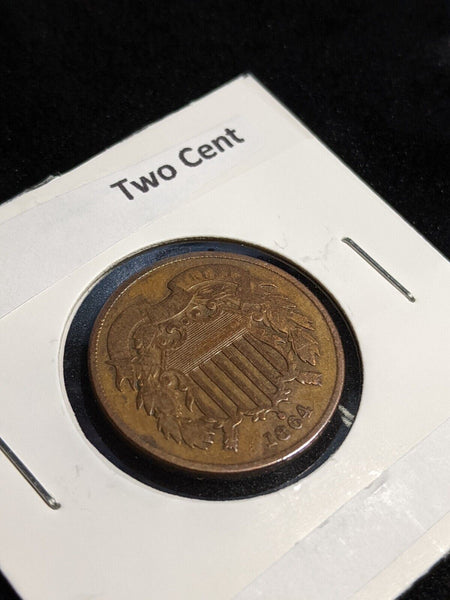 USA 1864 Two Cent KM# 94 #238 #31A