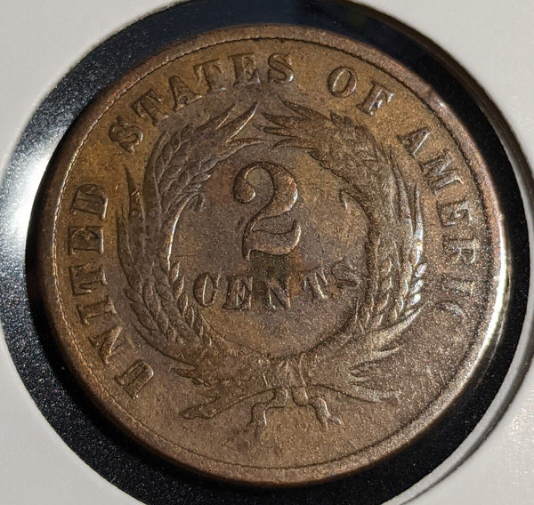 USA 1864 Two Cent KM# 94 #238 #31A