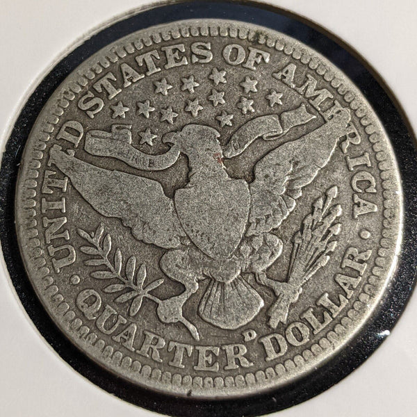 USA 1915 D Quarter KM# 114 Scratches #270 #31A