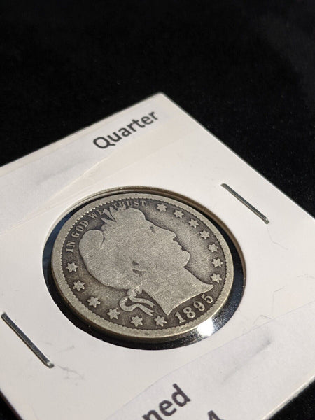 USA 1895 Quarter KM# 114 Cleaned #261 #31A