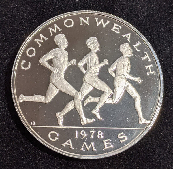 West Samoa proof 1978 Tala Commonwealth Games Silver olympic games km30a #2025