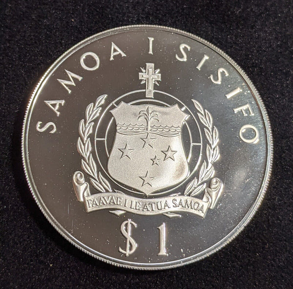 West Samoa proof 1978 Tala Commonwealth Games Silver olympic games km30a #2025