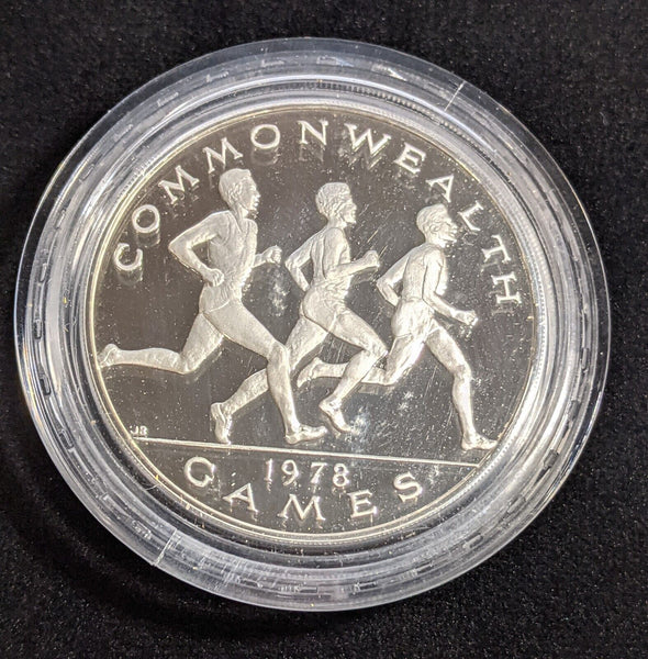 West Samoa proof 1978 Tala Commonwealth Games Silver olympic games km30a #2025