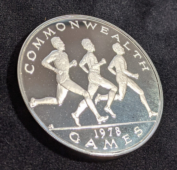 West Samoa proof 1978 Tala Commonwealth Games Silver olympic games km30a #2025