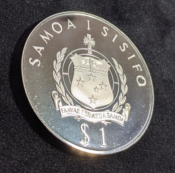 West Samoa proof 1978 Tala Commonwealth Games Silver olympic games km30a #2025