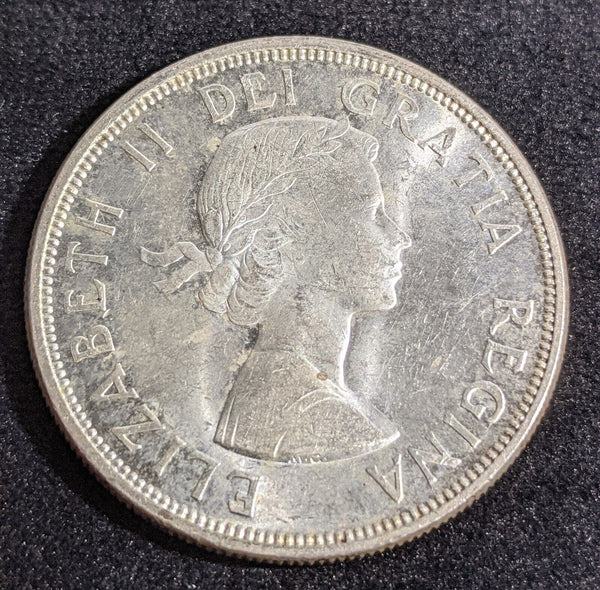 Canada 1964 Dollar KM# 58 Scratches #181 #31C